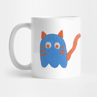 Boo ghost cat halloween Mug